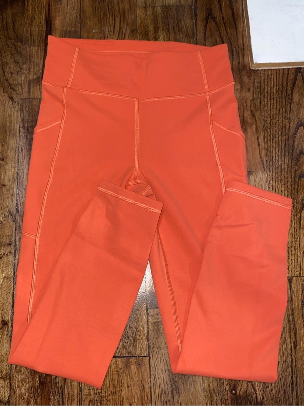 lululemon athletica Coral-Orange high-Rise Leggings